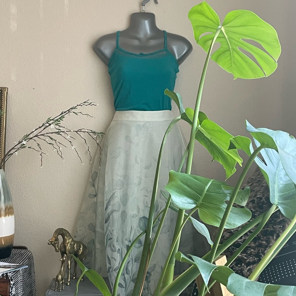 Rachel Zoe Botanical Print Skirt